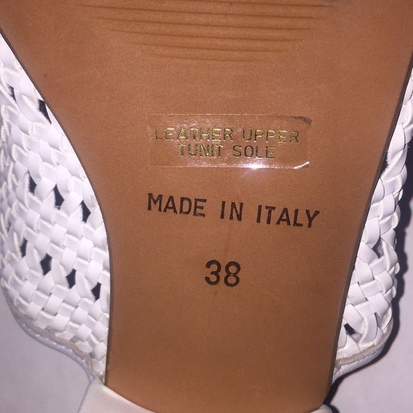 Sz 8 brand new white genuine leather - Picture 8 of 11